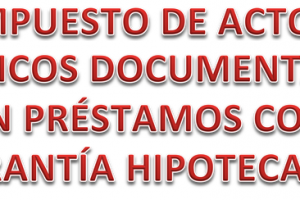 GASTOS DE FORMALIZACIÓN DE LA HIPOTECA